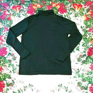 KnittMixx S green turtle neck longsleeve sweater
